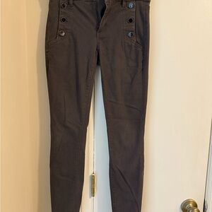 LOFT Women’s Charcoal Ankle Skinny Pants